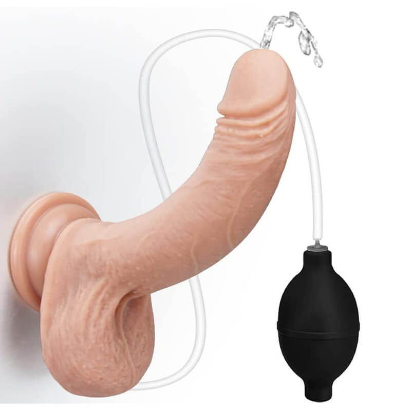 9in-Silicone-Ejaculating-Realistic-Squirting-Dildo-Adult-Toy-Penis-for-Women