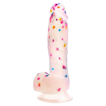 Colorful-Silicone-Dildo-7.6-inch-Clear-Balls-Suction-Cup-Realistic-Dildo