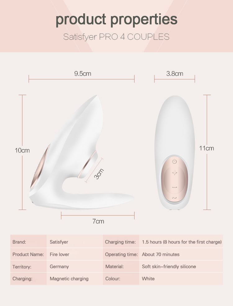 GER-satisfyer-Pro4-Couples-Sucking-Vibrators-G-spot-Silicone-Vibration-dildo-adult-toy-spouse-common-shocker