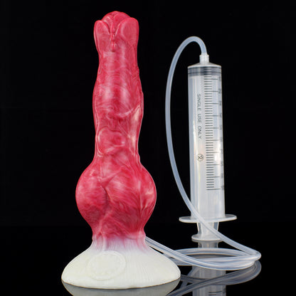 Large-Dog-Knot-Ejacultion-Dildo-With-Sucker-Spray-Liquid-Function-Red-Silicone-Squirting-Penis
