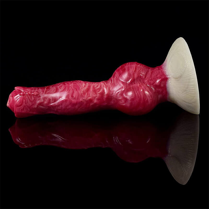 Large-Dog-Knot-Ejacultion-Dildo-With-Sucker-Spray-Liquid-Function-Red-Silicone-Squirting-Penis