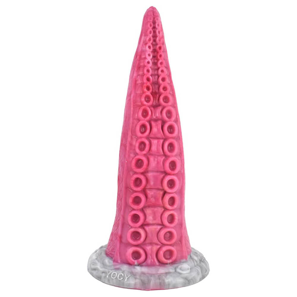 Multi-Color-Octopus-Tentacle-Luminous-Dildo-9Inch-Silicone-Big-Anal-Plug