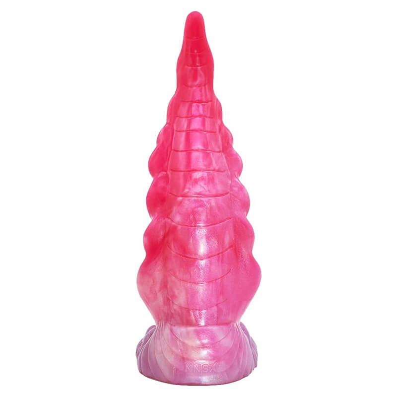New-Curved-Butt-Plug-Silicone-Horse-Dog-Knot-Dildo-With-Sucker-Sex-Toys-For-Women-8-inch-Tongue-Shape-Snake-Dildo