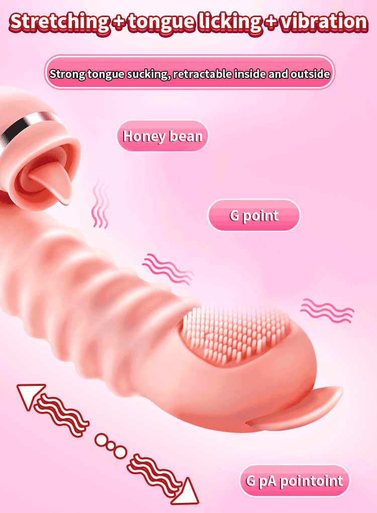 New-Powerful-Dildo-Vibrator-For-women-G-Spot-Rabbit-Vibrator-Tongue-Lick-Clitoris-Stimulator-Adult-Sex-Toy