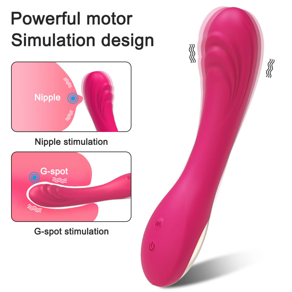 G-Spot Dildo Vibrator Female Vibrating Masturbation Rechargeable Sex picture