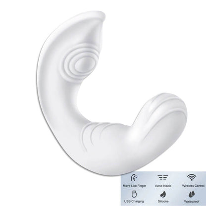 Prostate-Massager-Finger-Like-Movement-Anal-Plug-Waterproof-Powerful-Remote-Toy