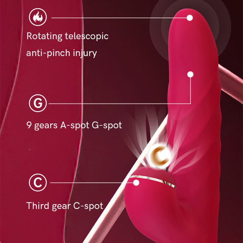 Rabbit-vibrator-for-women-Silicone-Dildos-Rotating-telescopic-G-spot-clitoris-Stimulator-usb-Nipple-sucker