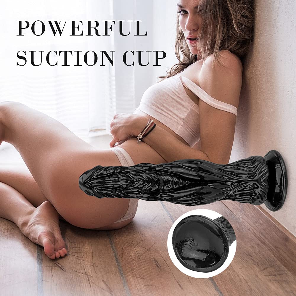 Realistic-Dildo-Huge-Penis-with-Suction-Cup-Big-Dick-Long-Animal-Anal-Dildo-Vagina-Massager-Masturbator