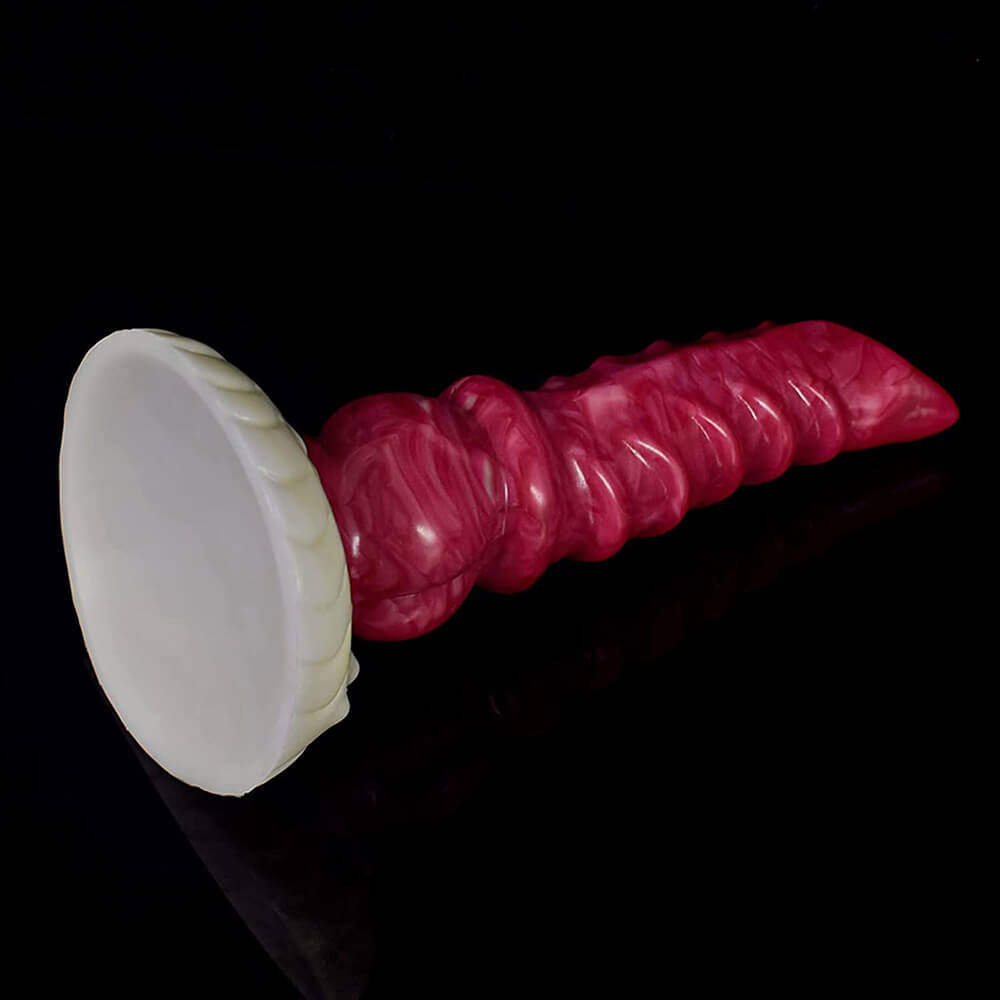 Realistic-Pink-Dragon-Dildo-7.28-inches-Silicone-Tentacle-Adult-Toy