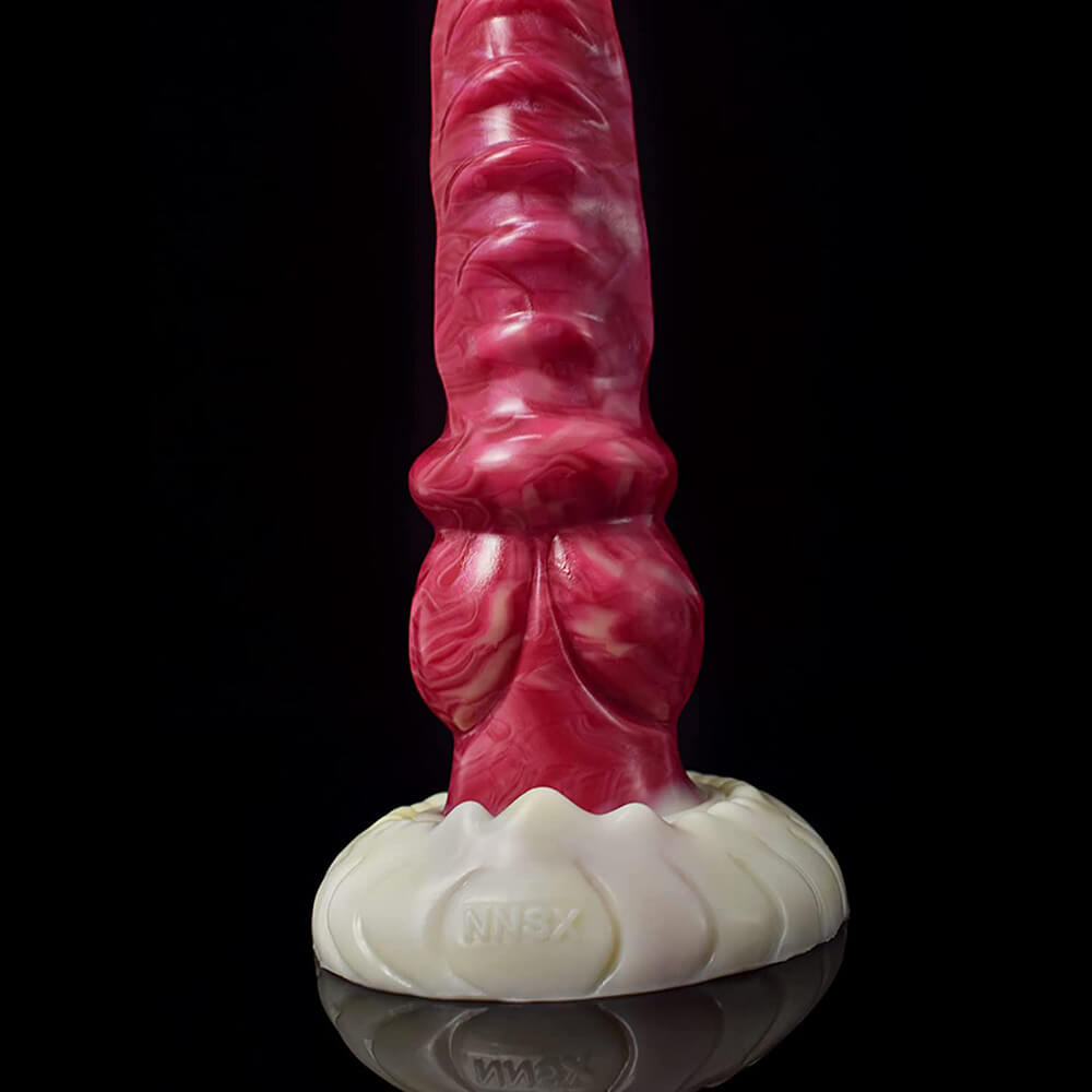 Realistic-Pink-Dragon-Dildo-7.28-inches-Silicone-Tentacle-Adult-Toy