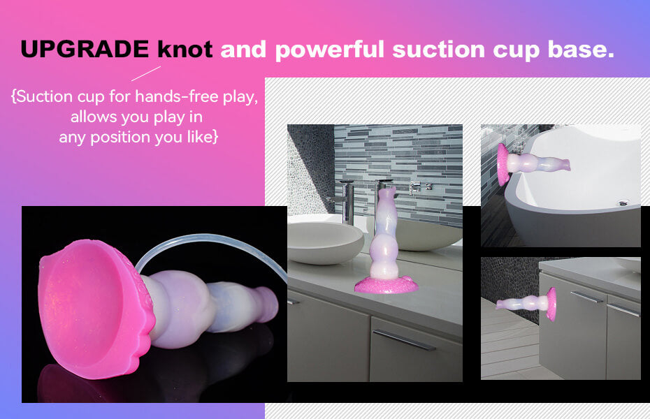 Realistic-Squirting-Silicone-Dog-Dildo-8-in-Pink-Ejaculating-Dildo