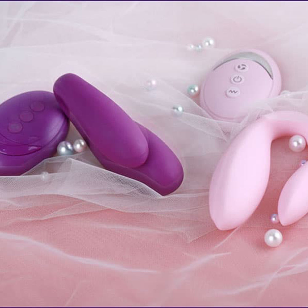 Wireless-Vibrator-Adult-Toys-For-Couples-USB-Rechargeable-Dildo-G-Spot-U-Silicone-Stimulator-Double-Vibrators