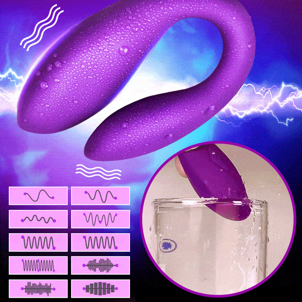 Wireless-Vibrator-Adult-Toys-For-Couples-USB-Rechargeable-Dildo-G-Spot-U-Silicone-Stimulator-Double-Vibrators