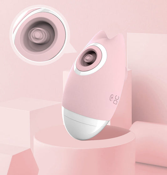 vibrator-sex-toys-for-woman-Pink-cartoon-pose-flap-clit-sucker-Silicone-charging-Mini-nipple-sucker